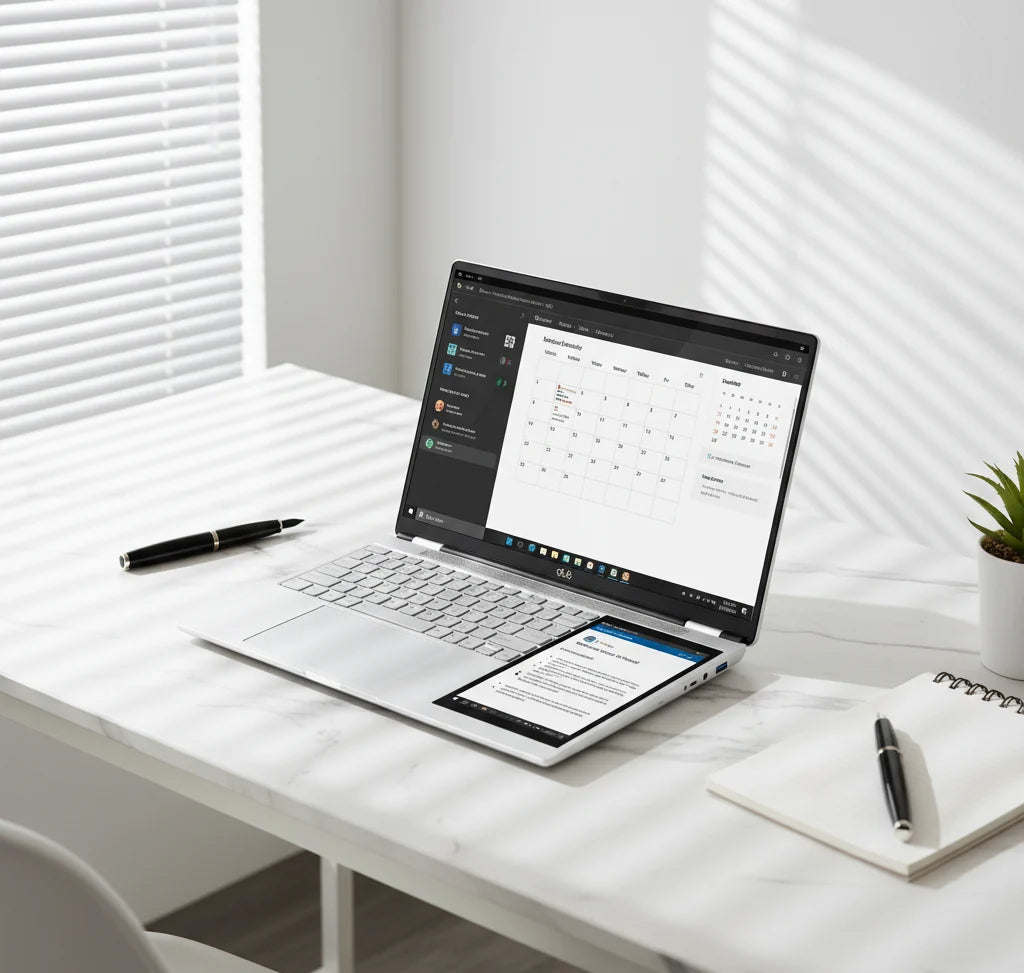 NOTEBOOK DUB  BUSINESS LAPTOP  DUAL SCREEN
