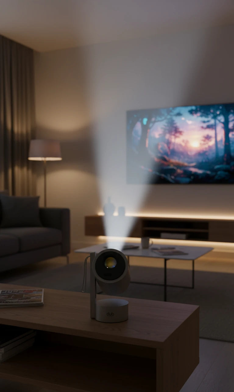 DUB Proyector 4000 Lumens - Conexión Inalámbrica