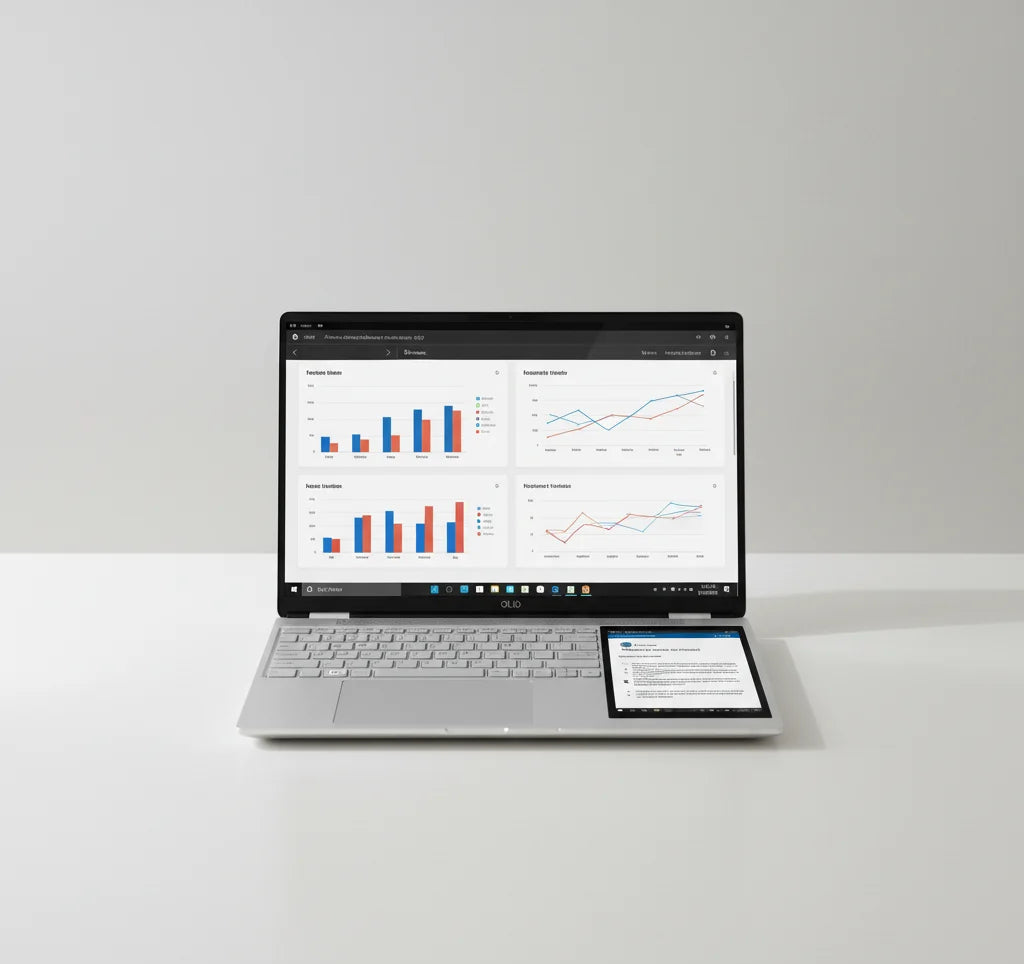 NOTEBOOK DUB  BUSINESS LAPTOP  DUAL SCREEN